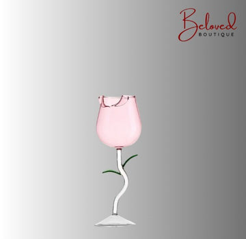 Elegant Rose Cocktail Glass – Sip in Style